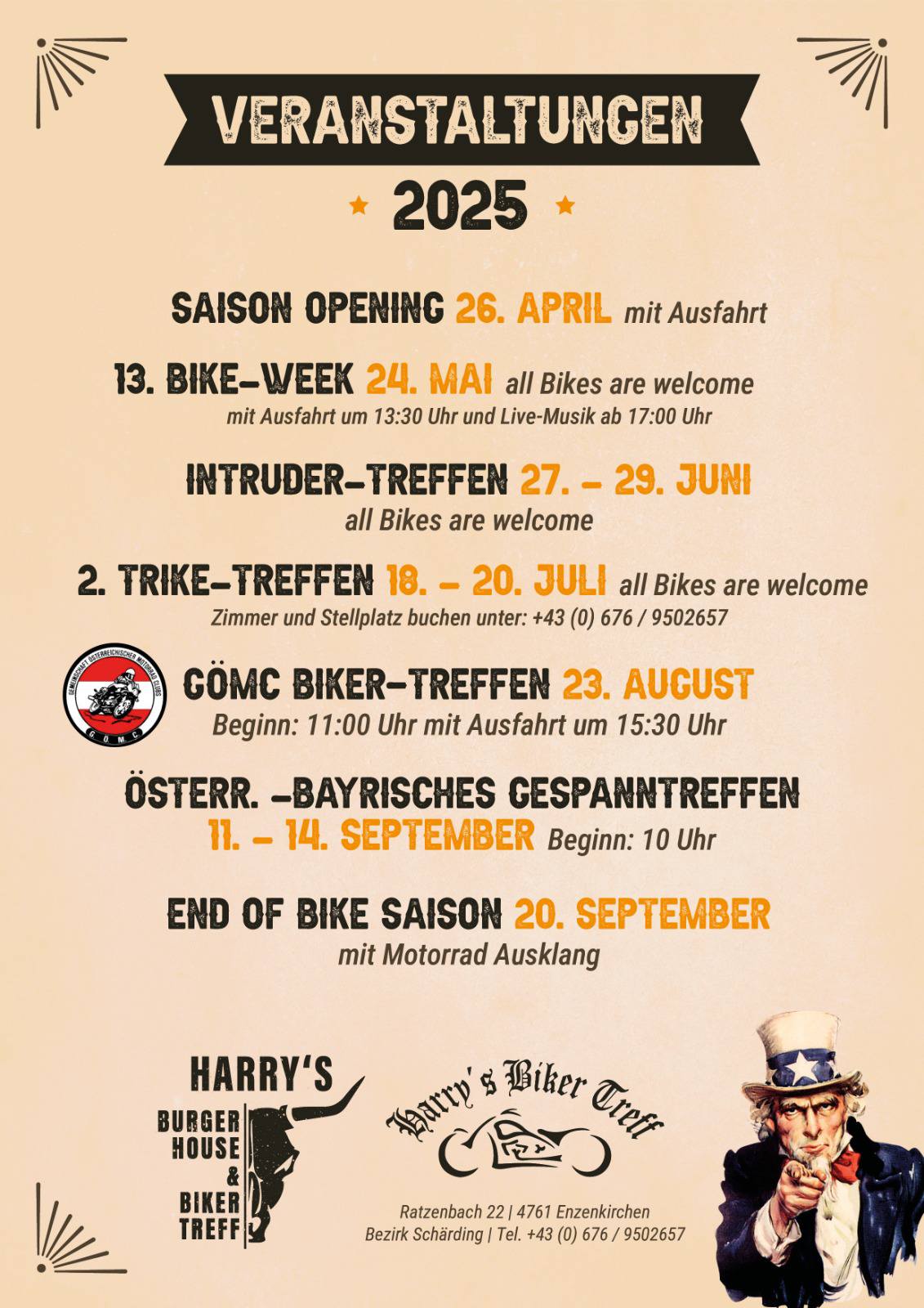 Harry´s Bikertreff - Harald Schuster